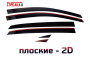2D Дефлекторы окон - GEELY EMGRAND 2021-2024г.в. (IV)