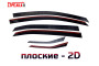 2D Дефлекторы окон - JETOUR X50 2024-2026г.в. (I)