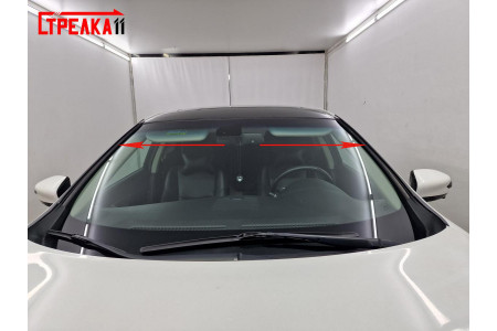 NISSAN TEANA 2014-2020г.в. (III) - Дефлектор (водосток) лобового стекла Стрелка-2