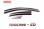 2D Дефлекторы окон - NISSAN TEANA L33 2014-2020г.в. (III)