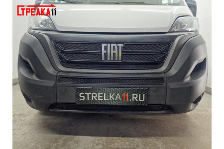 FIAT DUCATO 2014-2024г.в. (III рестайлинг) - Защита радиатора СТАНДАРТ