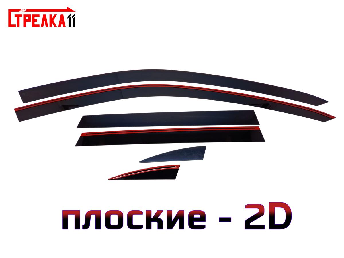 2D Дефлектор окон PORSCHE CAYENNE