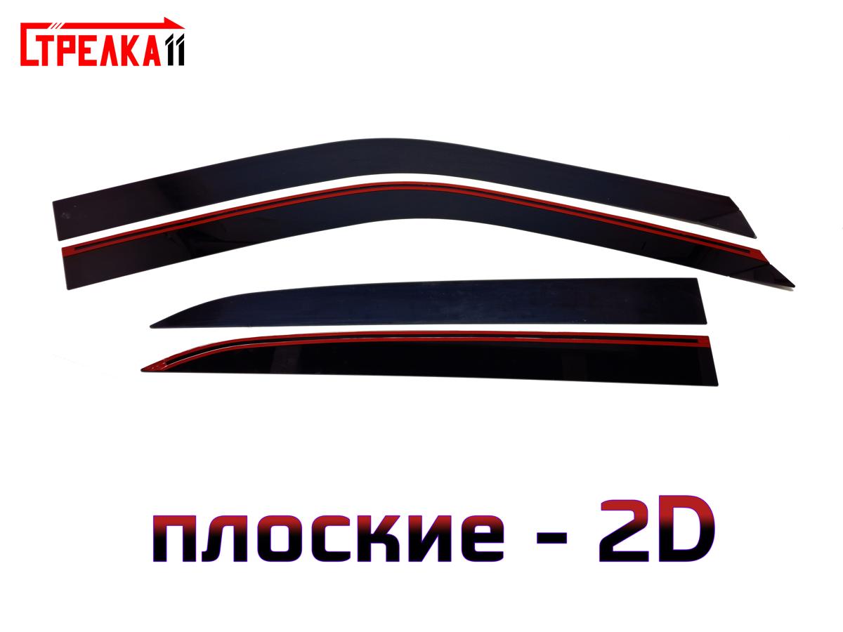 Дефлектор 2Д Mitsubishi Eclipse Cross Дефлектор 2Д Mitsubishi Eclipse Cross