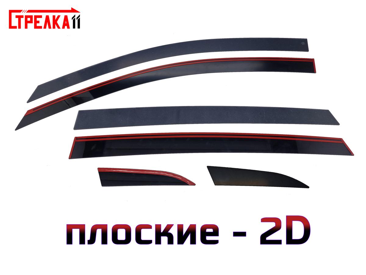 2D Дефлектор окон RENAULT KOLEOS
